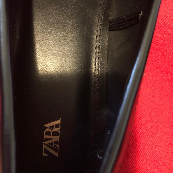 Womens black and white loafers - Picture 6 of 9